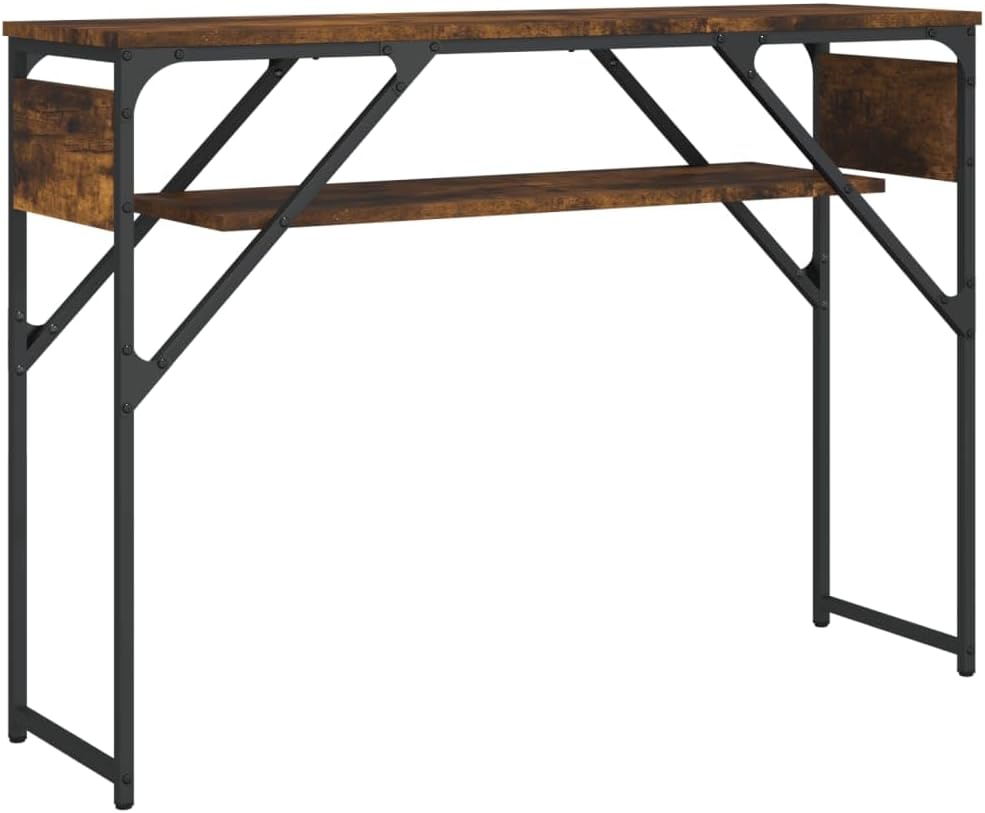 Industrial Slim Console Table