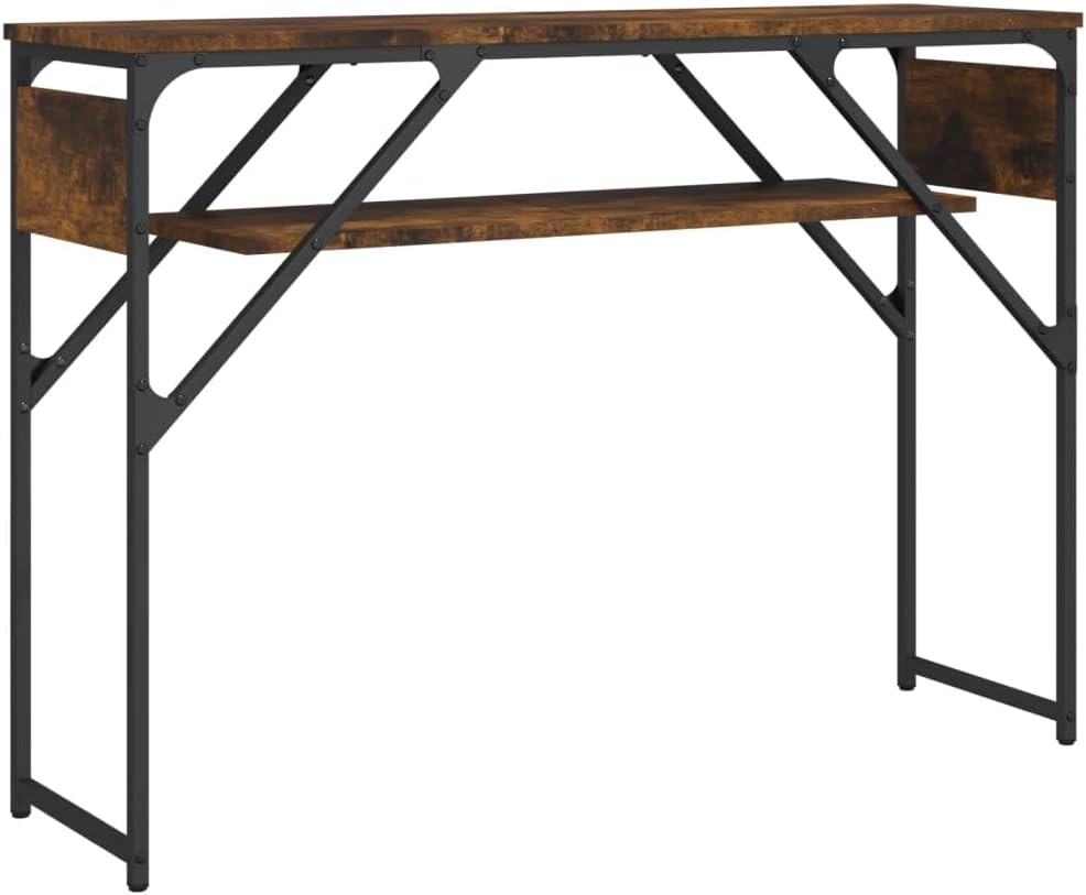 Industrial Slim Console Table