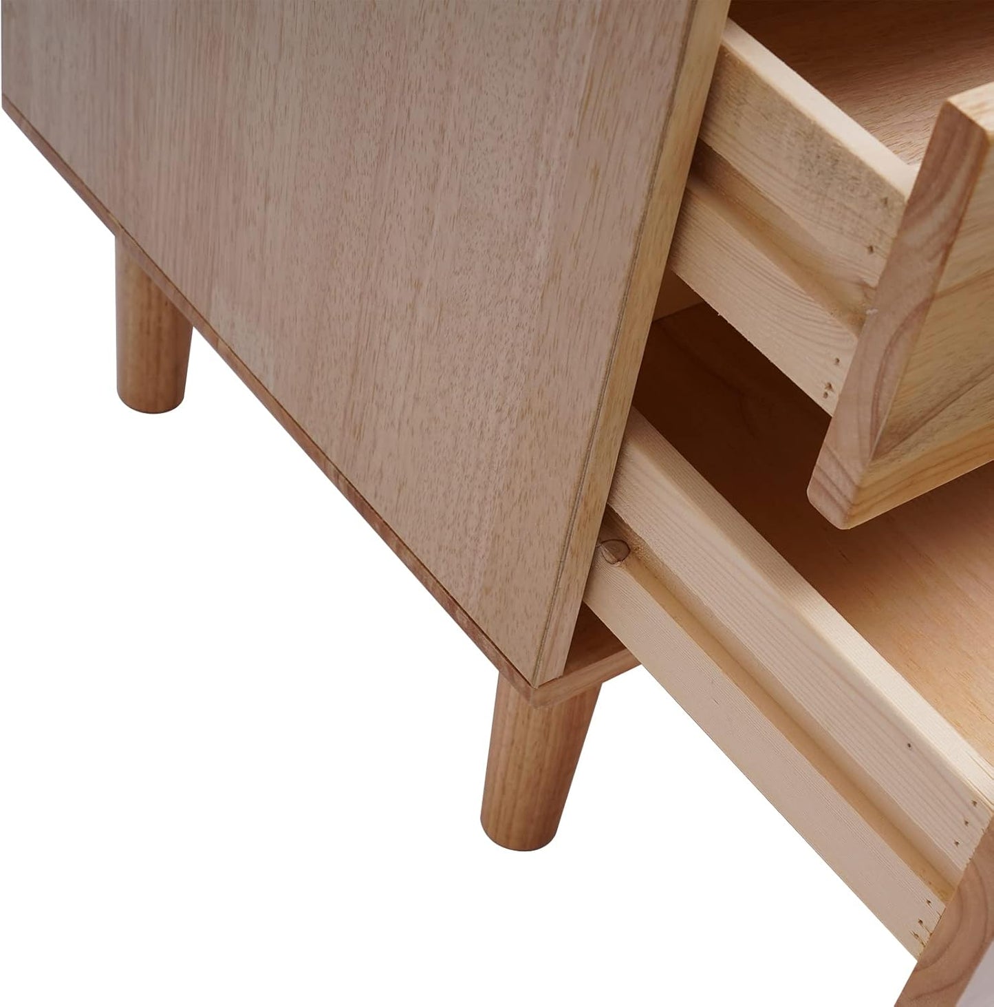 Modern 2-Drawer Bedside Table