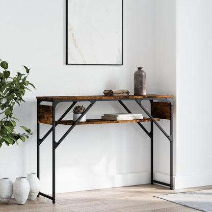 Industrial Slim Console Table