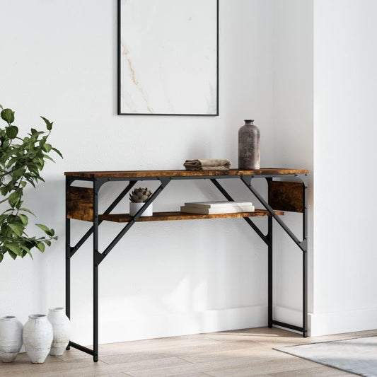 Industrial Slim Console Table