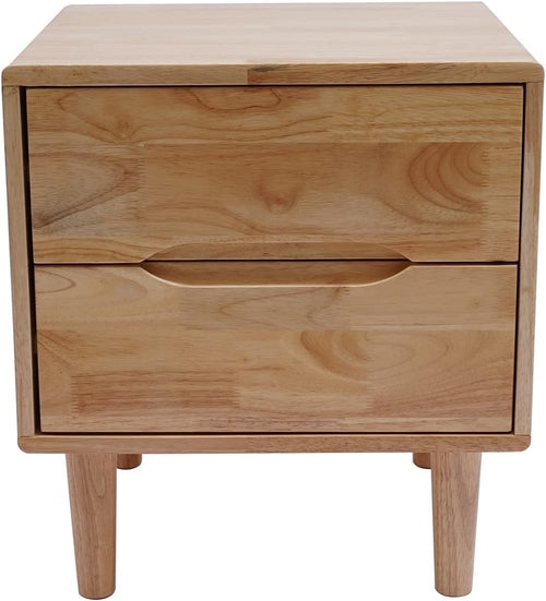 Modern 2-Drawer Bedside Table