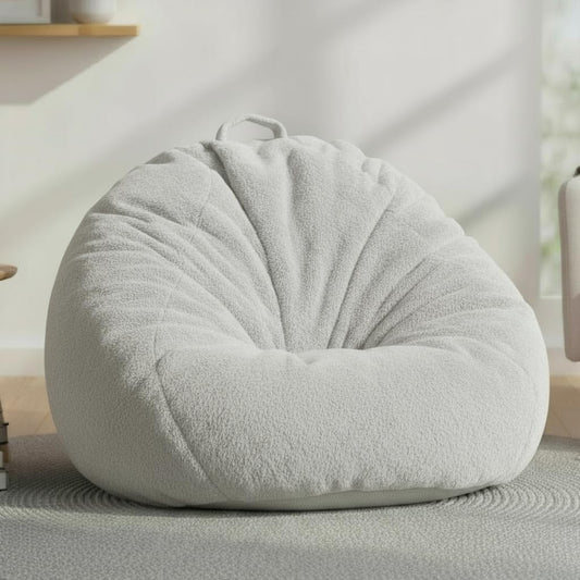 Ultra Soft Faux Fur Bean Bag Chair Cover