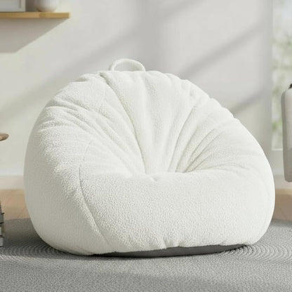 Ultra Soft Faux Fur Bean Bag Chair Cover